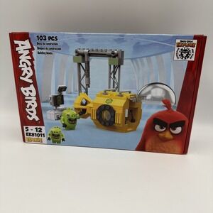 EDUKiE Angry Birds Pig Submarine (EK81011) Building Blocks (103pcs) NEW | 🚛💨